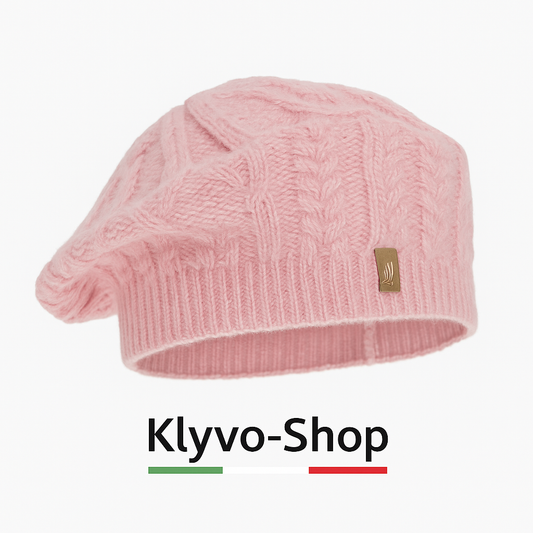 SENJA – Damen-Wintermütze aus Merina-Wollmischung – Elegant, warm, weich