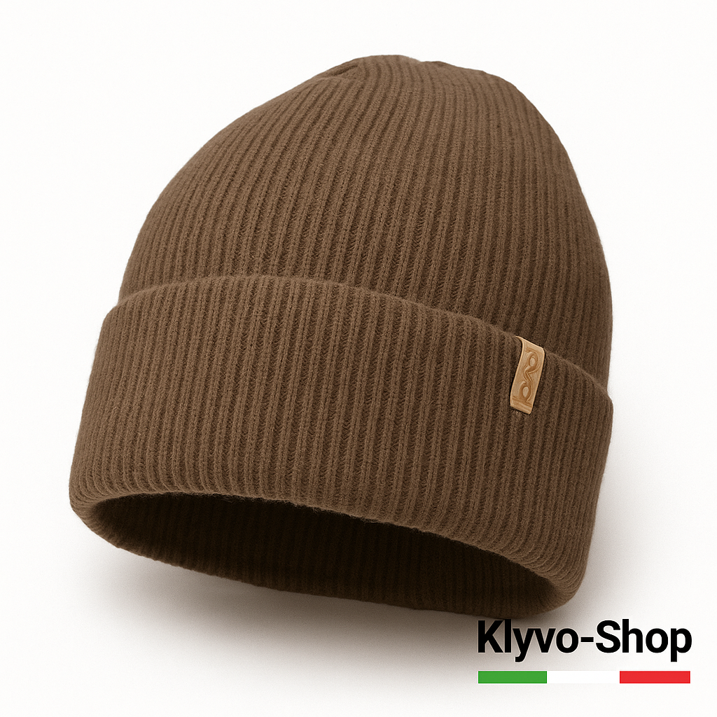 TAHOE- Berretto Donna Invernale in Lana – Maglia a Coste, Caldo ed Elegante