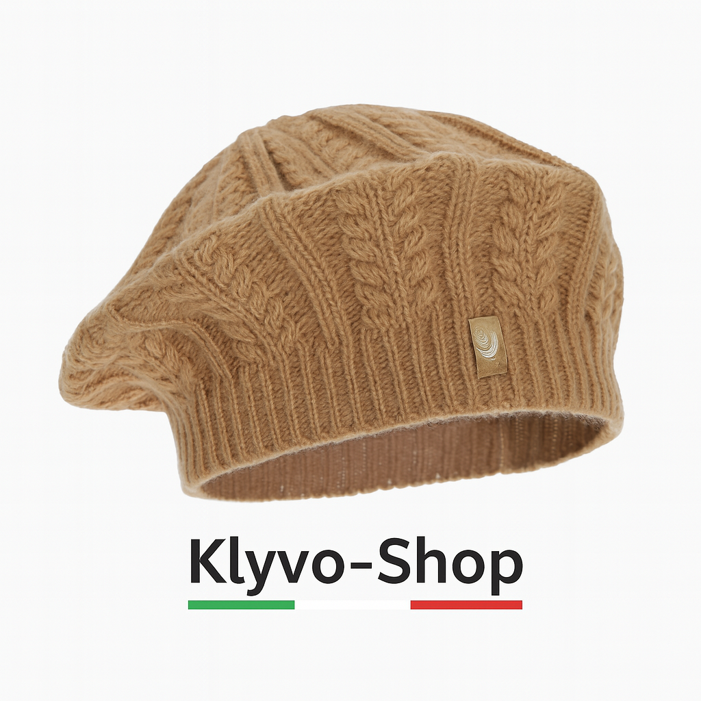 SENJA – Damen-Wintermütze aus Merina-Wollmischung – Elegant, warm, weich