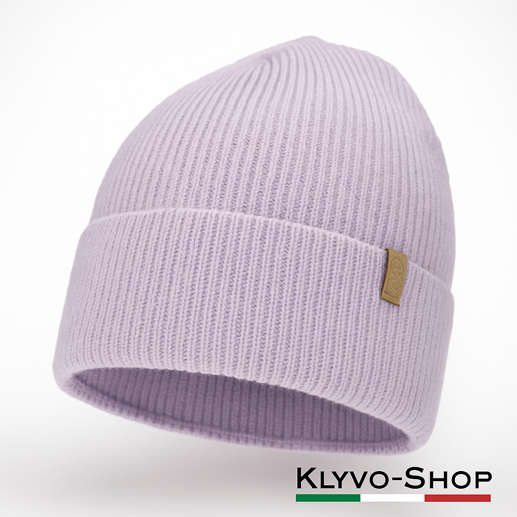 TAHOE- Berretto Donna Invernale in Lana – Maglia a Coste, Caldo ed Elegante