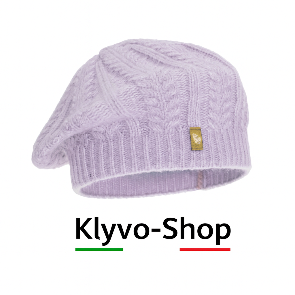 SENJA – Damen-Wintermütze aus Merina-Wollmischung – Elegant, warm, weich