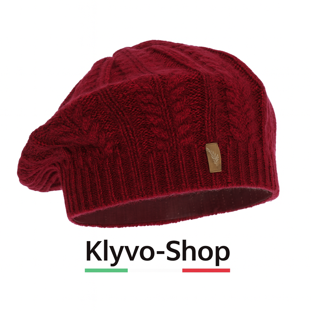 SENJA – Damen-Wintermütze aus Merina-Wollmischung – Elegant, warm, weich