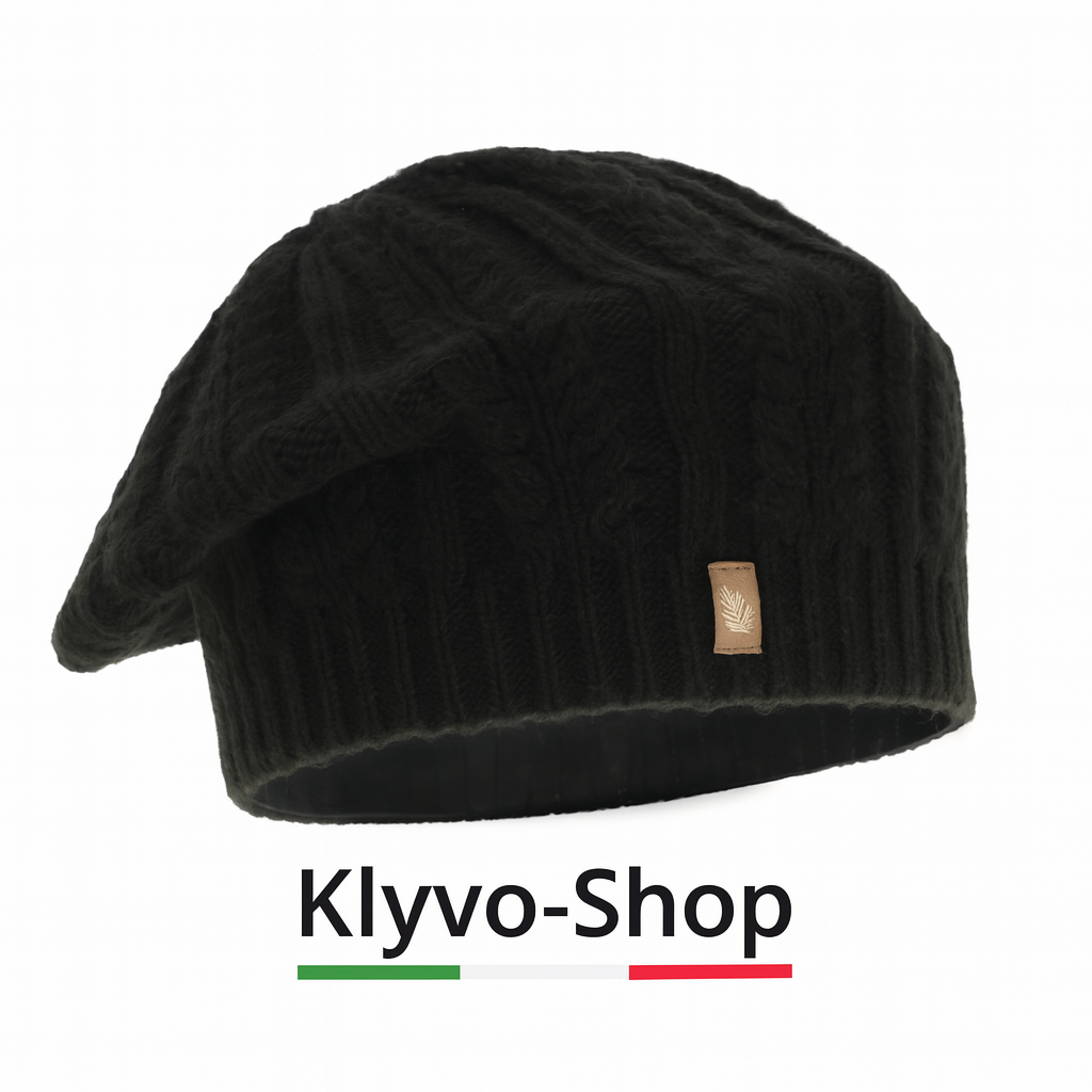 SENJA – Damen-Wintermütze aus Merina-Wollmischung – Elegant, warm, weich