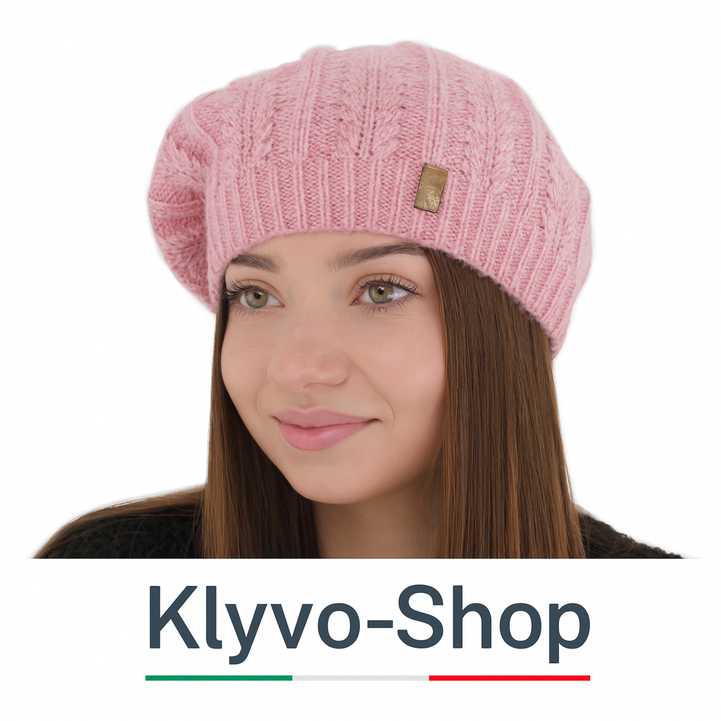 SENJA – Damen-Wintermütze aus Merina-Wollmischung – Elegant, warm, weich