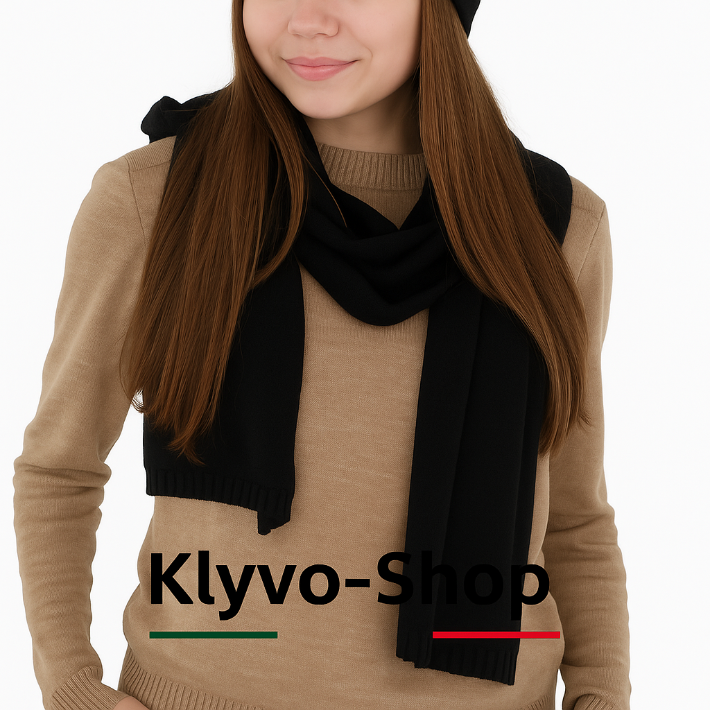 IRENIA - Sciarpa donna  in lana merino e cashmere – Lusso, morbidezza e calore per l’inverno