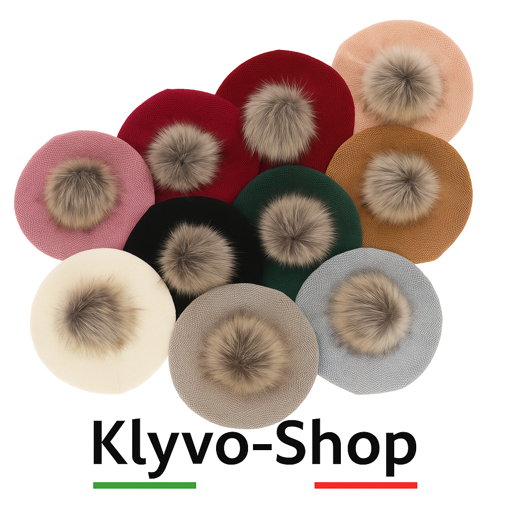 BONNIE - Wintermütze aus Merinowolle für Damen mit Bommel