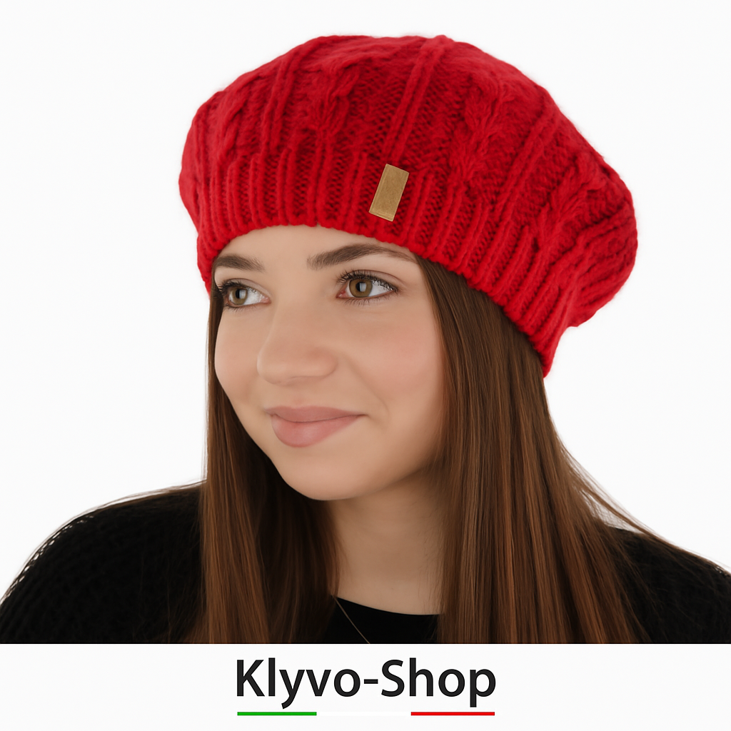 SENJA – Damen-Wintermütze aus Merina-Wollmischung – Elegant, warm, weich