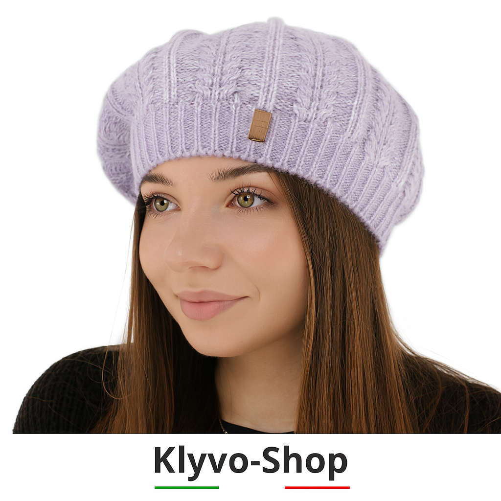 SENJA – Damen-Wintermütze aus Merina-Wollmischung – Elegant, warm, weich