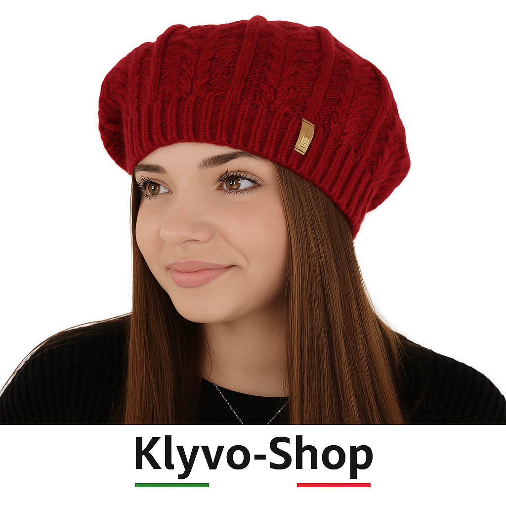 SENJA – Damen-Wintermütze aus Merina-Wollmischung – Elegant, warm, weich