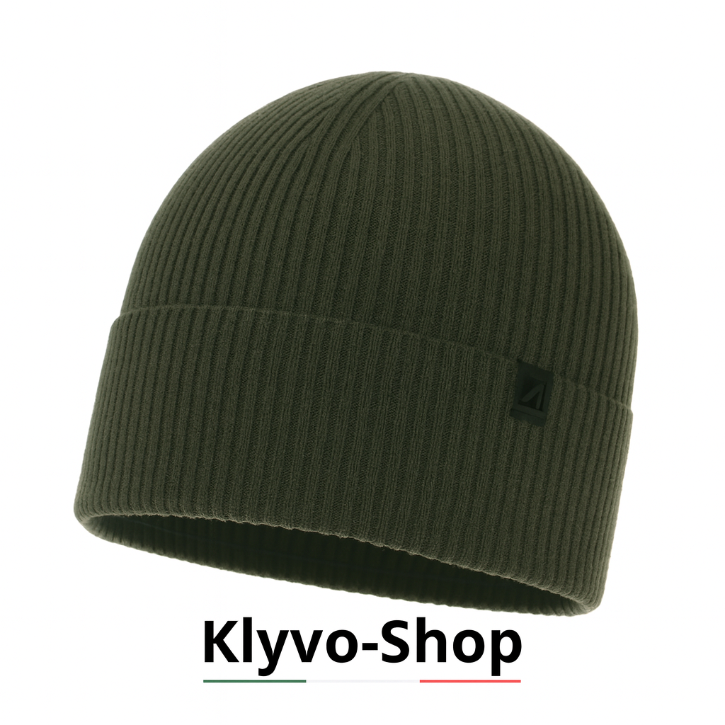 AZURYT-Berretto Uomo lana Merino – Berretto Invernale Elegante e Caldo