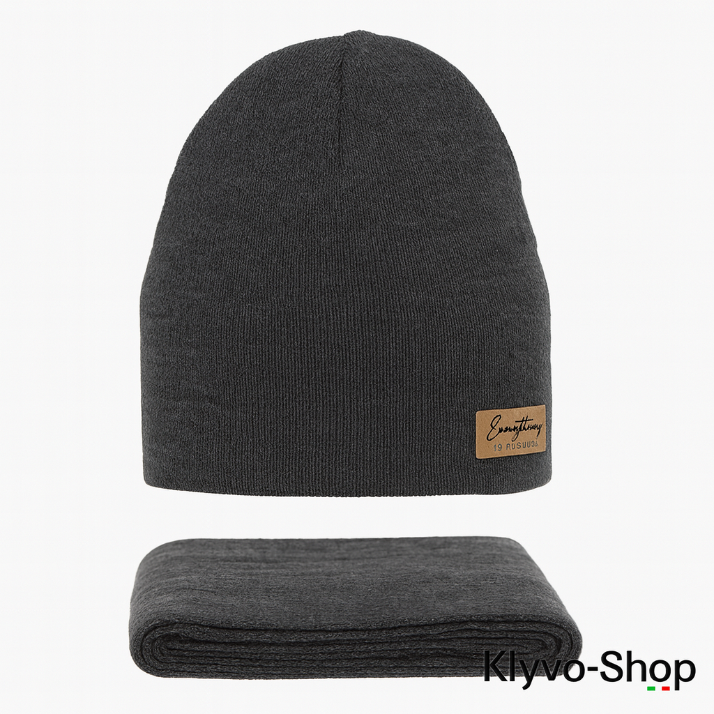 ZULA Damen-Set aus Acrylhut und Schal – Frühling/Herbst