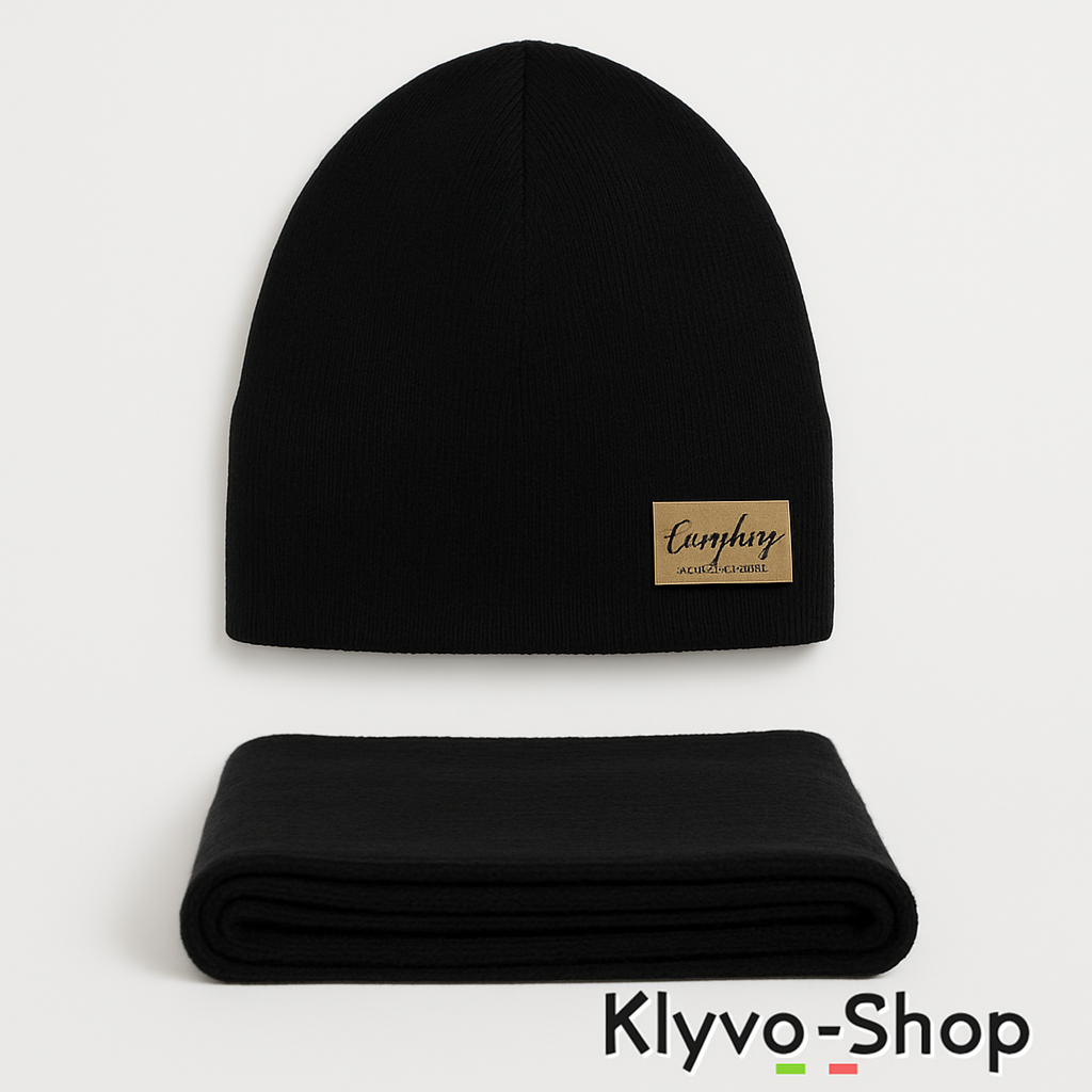 ZULA Damen-Set aus Acrylhut und Schal – Frühling/Herbst