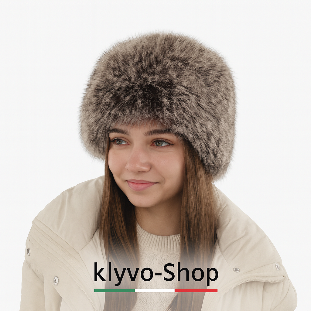 HOLLY - Damen-Wintermütze aus Kunstpelz mit Wollfleece-Futter