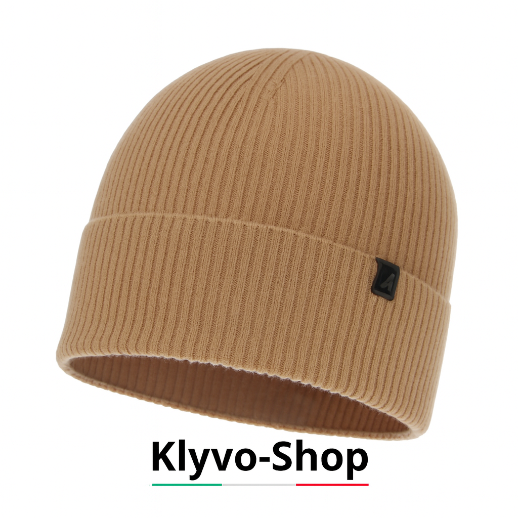 AZURYT-Berretto Uomo lana Merino – Berretto Invernale Elegante e Caldo