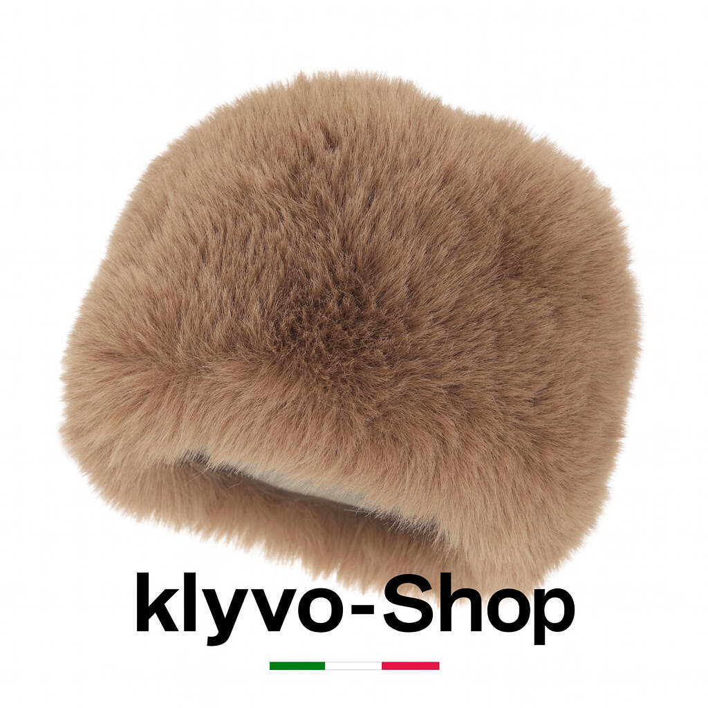 HOLLY - Damen-Wintermütze aus Kunstpelz mit Wollfleece-Futter