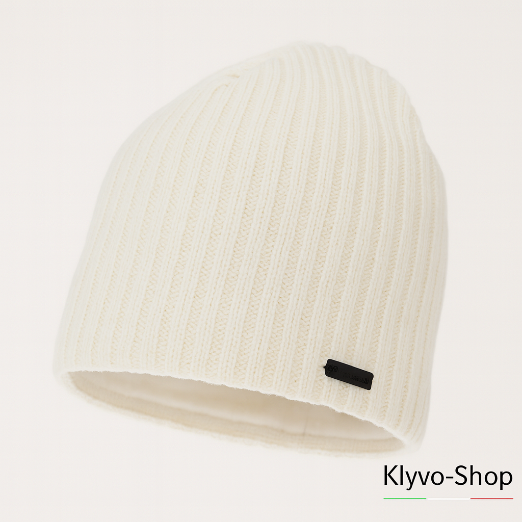 Women's Winter Hat with Merino Wool Insole and Fleece Lining – Elegant Grey