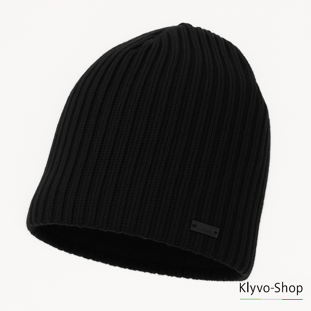 Women's Winter Hat with Merino Wool Insole and Fleece Lining – Elegant Grey