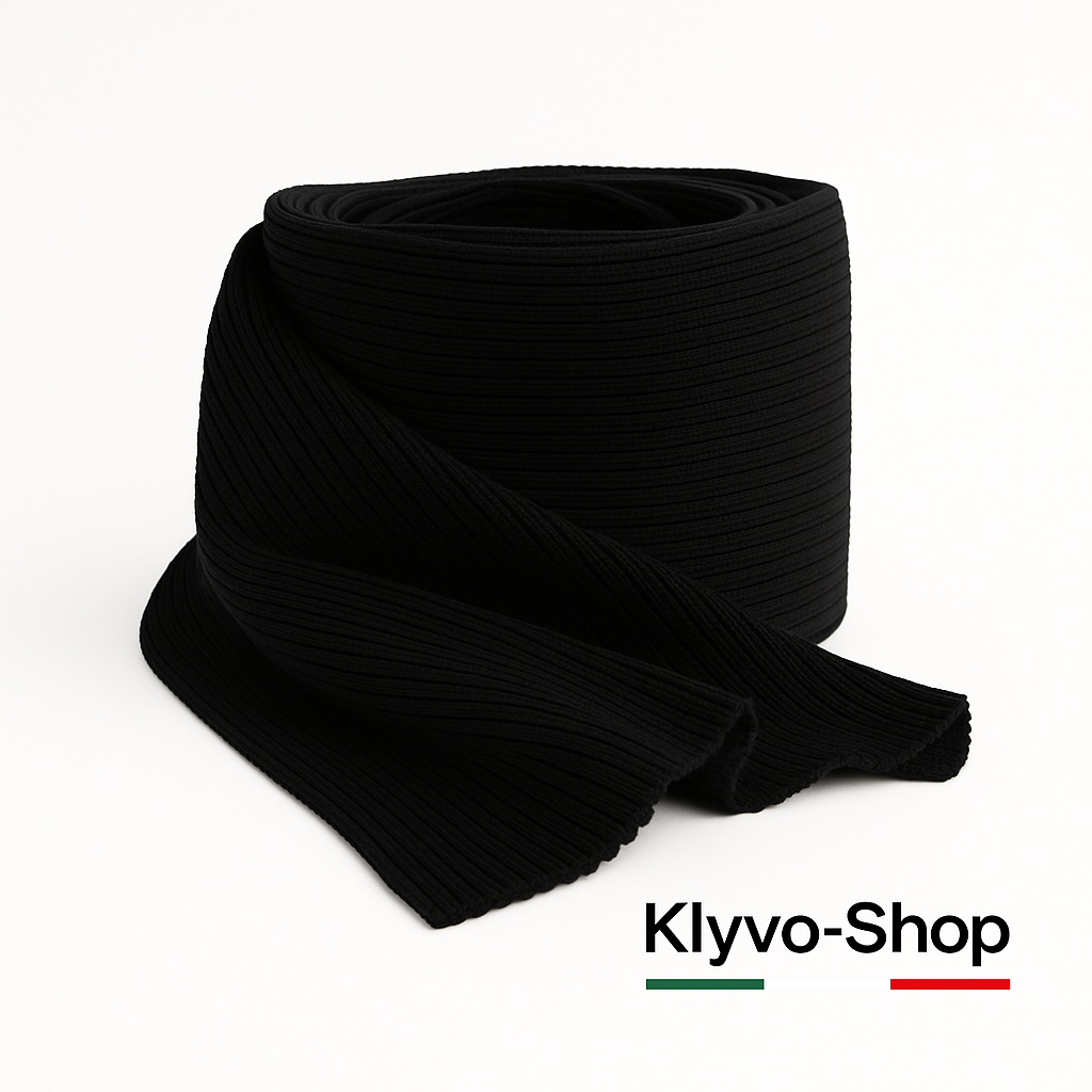 Bufanda de mujer “Jessica” 100% lana merino extrafina 203×24 cm.