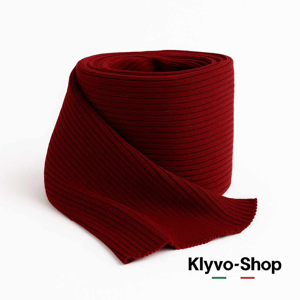 Bufanda de mujer “Jessica” 100% lana merino extrafina 203×24 cm.