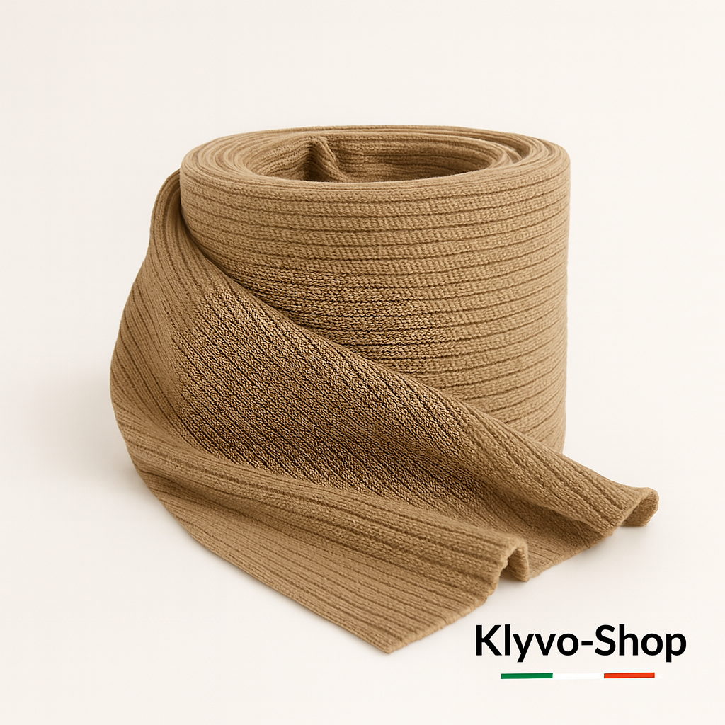 Bufanda de mujer “Jessica” 100% lana merino extrafina 203×24 cm.