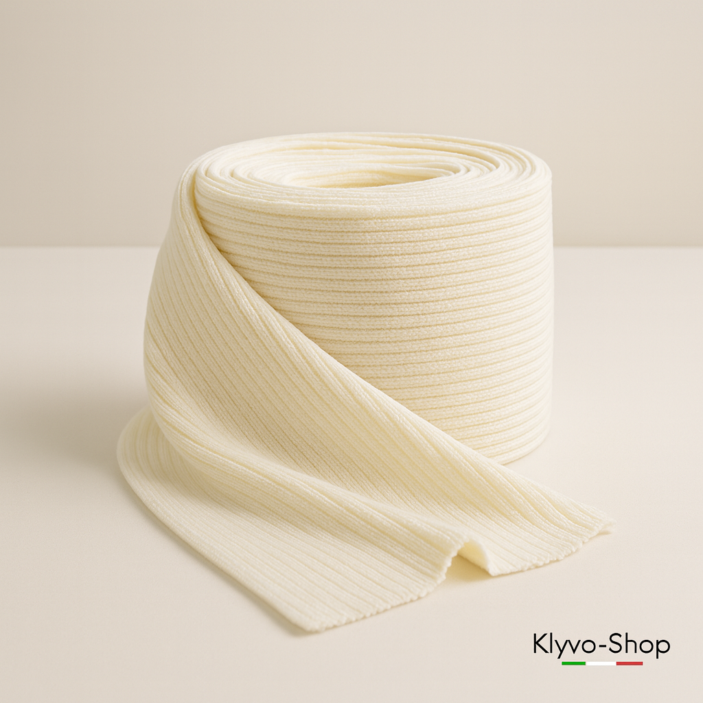 Bufanda de mujer “Jessica” 100% lana merino extrafina 203×24 cm.