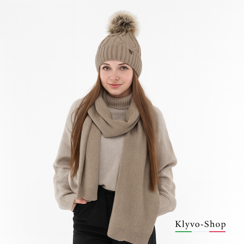 AGORA - Sciarpa Donna Invernale, eleganza e calore senza tempo