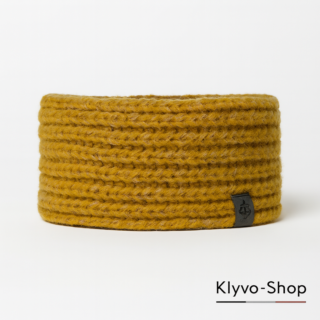 Alexis Women's Winter Headband in Rib Knit – Warm, Elegant and Elastic