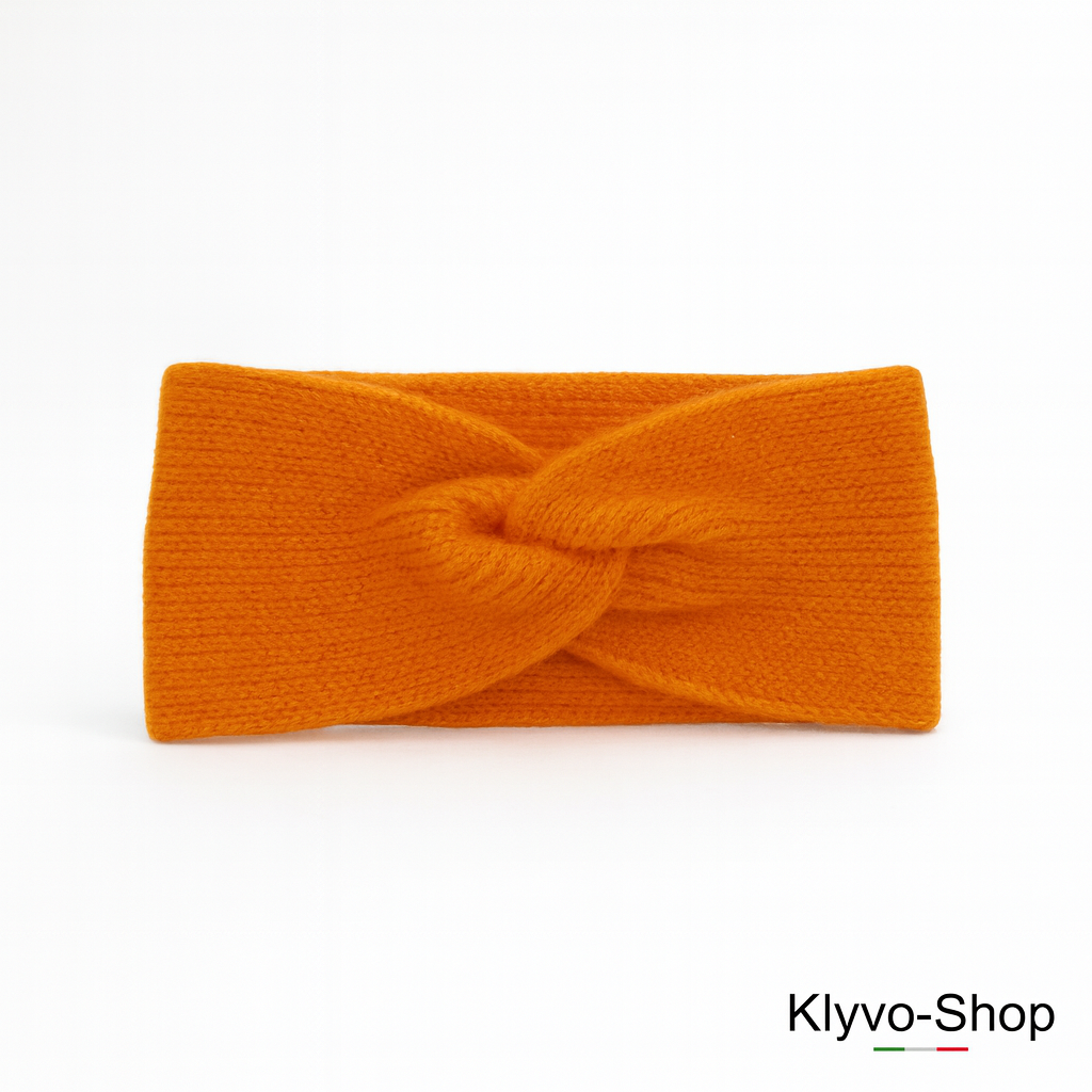 Women's Florence Orange Winter Scarf – soft, elegant and comfortable