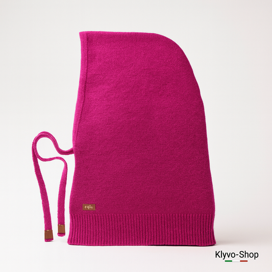 Damen-Sturmhaube aus Merinowolle Elizabeth – Warm, elegant und weich