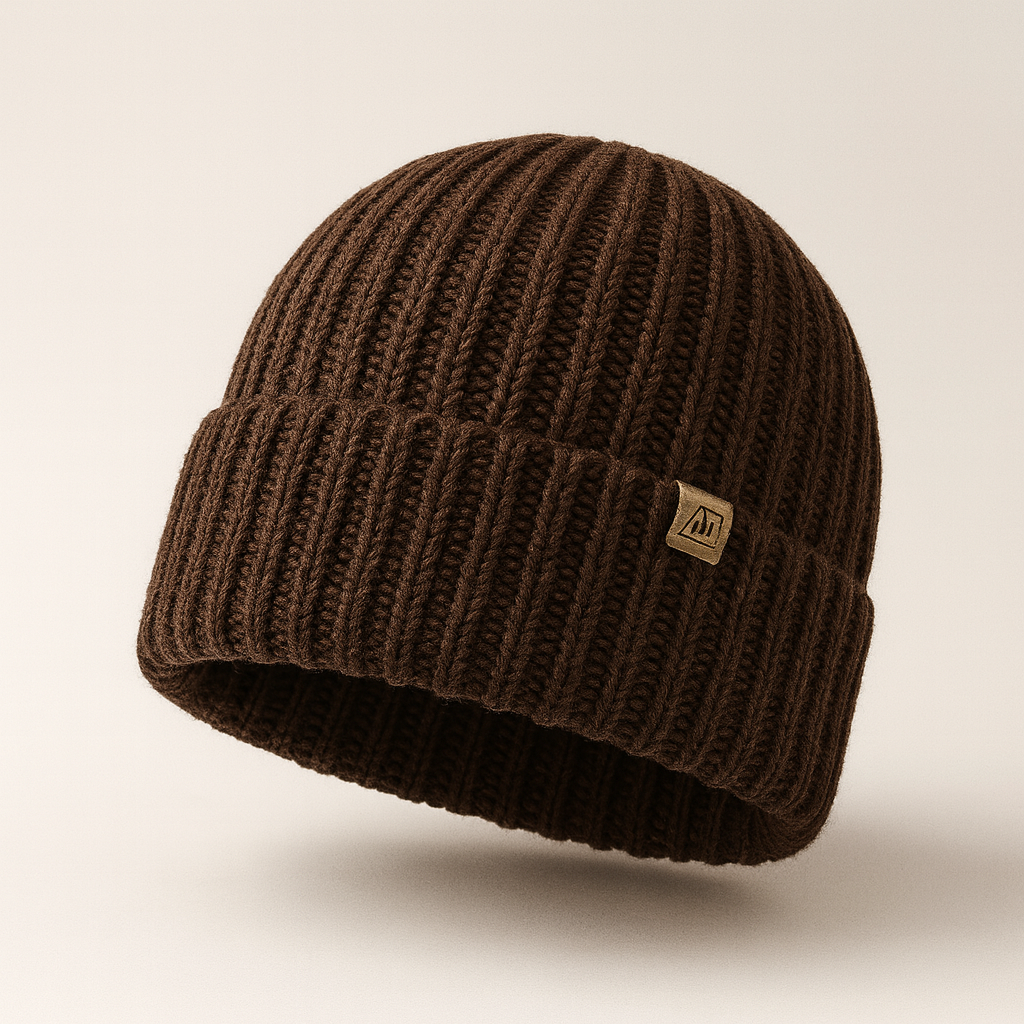 BERNO - Berretto Uomo, 100% Lana Merino extrafine-Invernale.