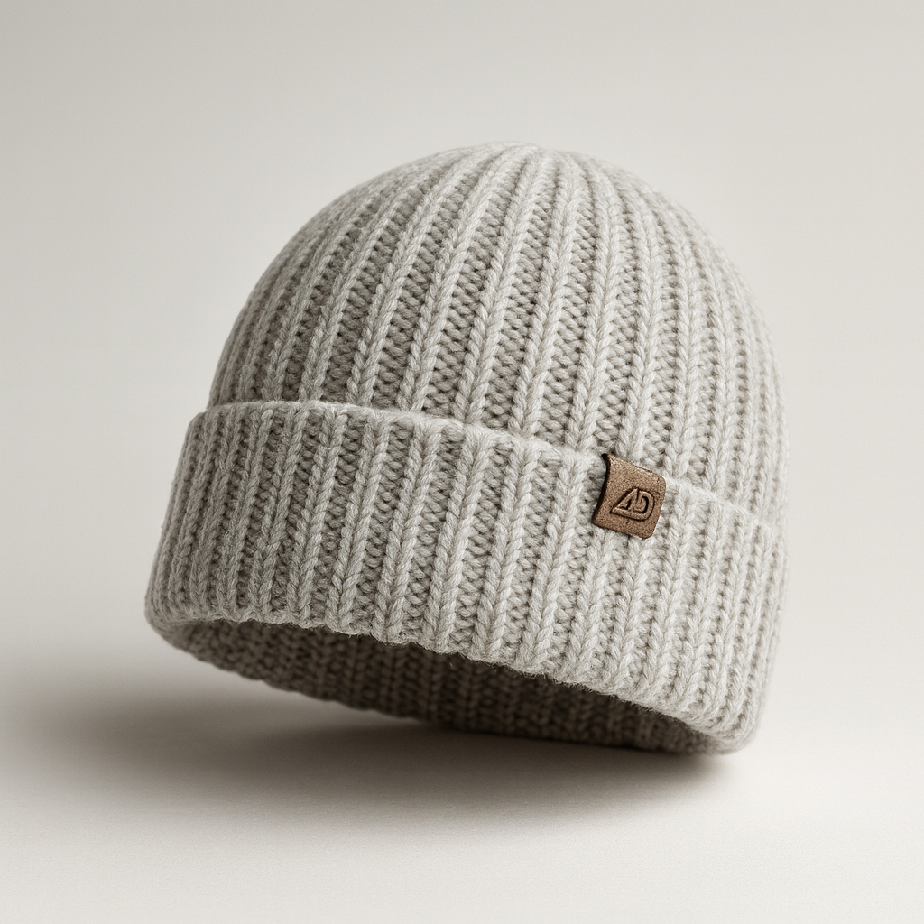 BERNO - Berretto Uomo, 100% Lana Merino extrafine-Invernale.