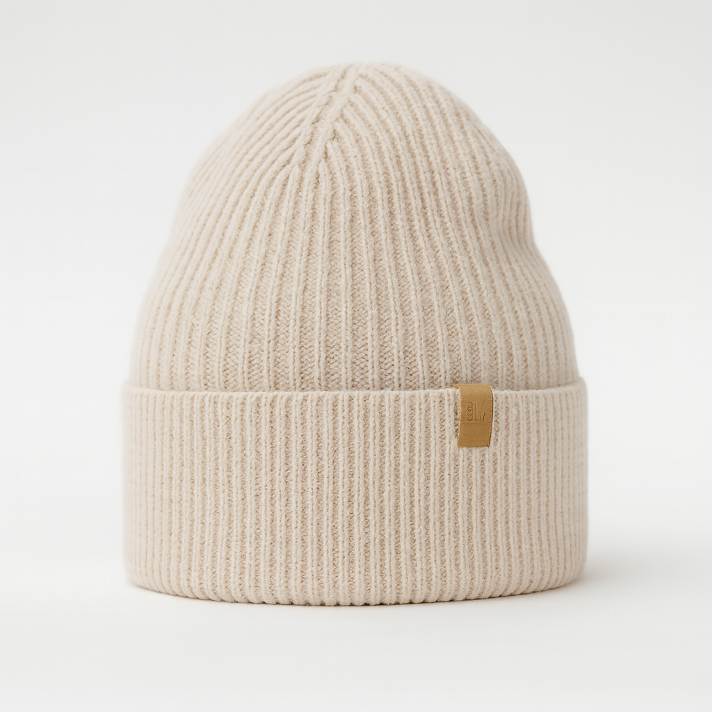 Isla Damen Beanie aus 100% extrafeiner Merinowolle, Pink – Elegant, warm und weich für den Winter