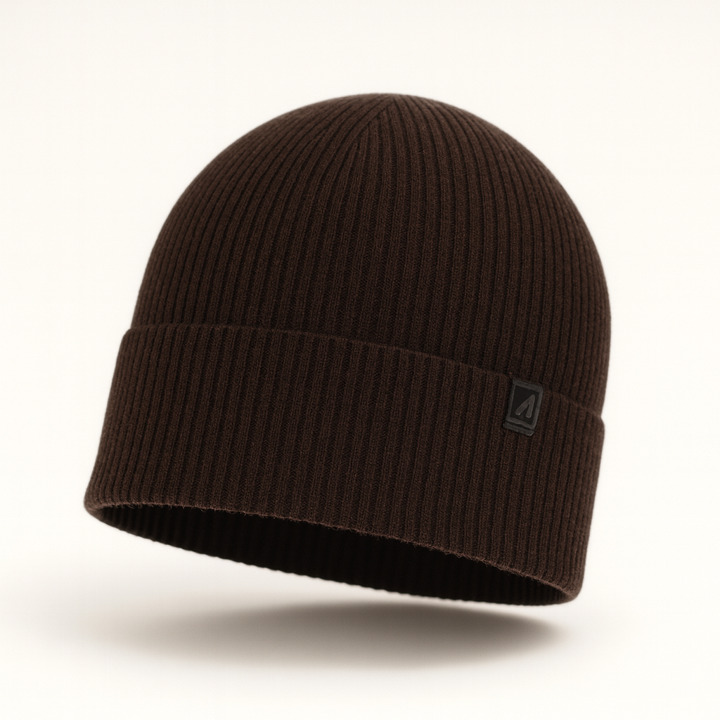 AZURITY - Berretto Uomo Invernale, 90% Lana Merino extrafine e 10% Cashmere.