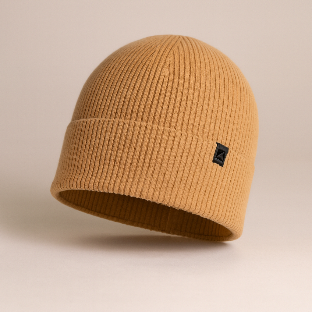 AZURITY - Berretto Uomo Invernale, 90% Lana Merino extrafine e 10% Cashmere.