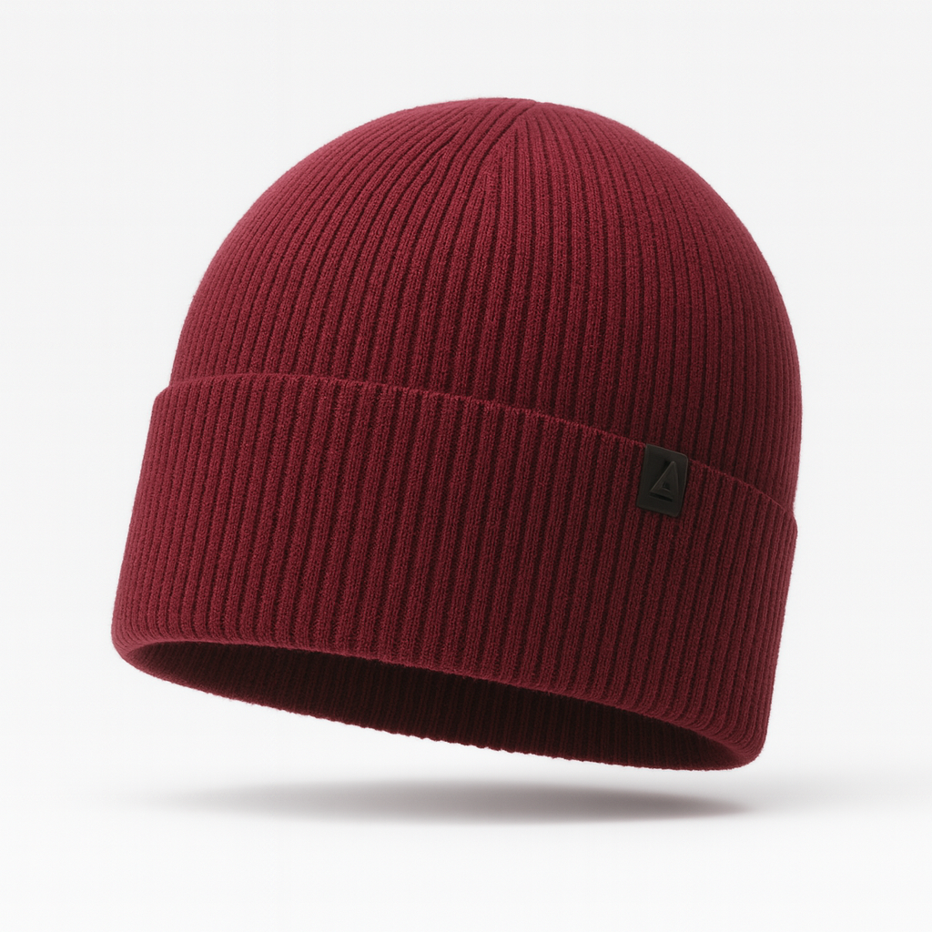 AZURITY - Berretto Uomo Invernale, 90% Lana Merino extrafine e 10% Cashmere.