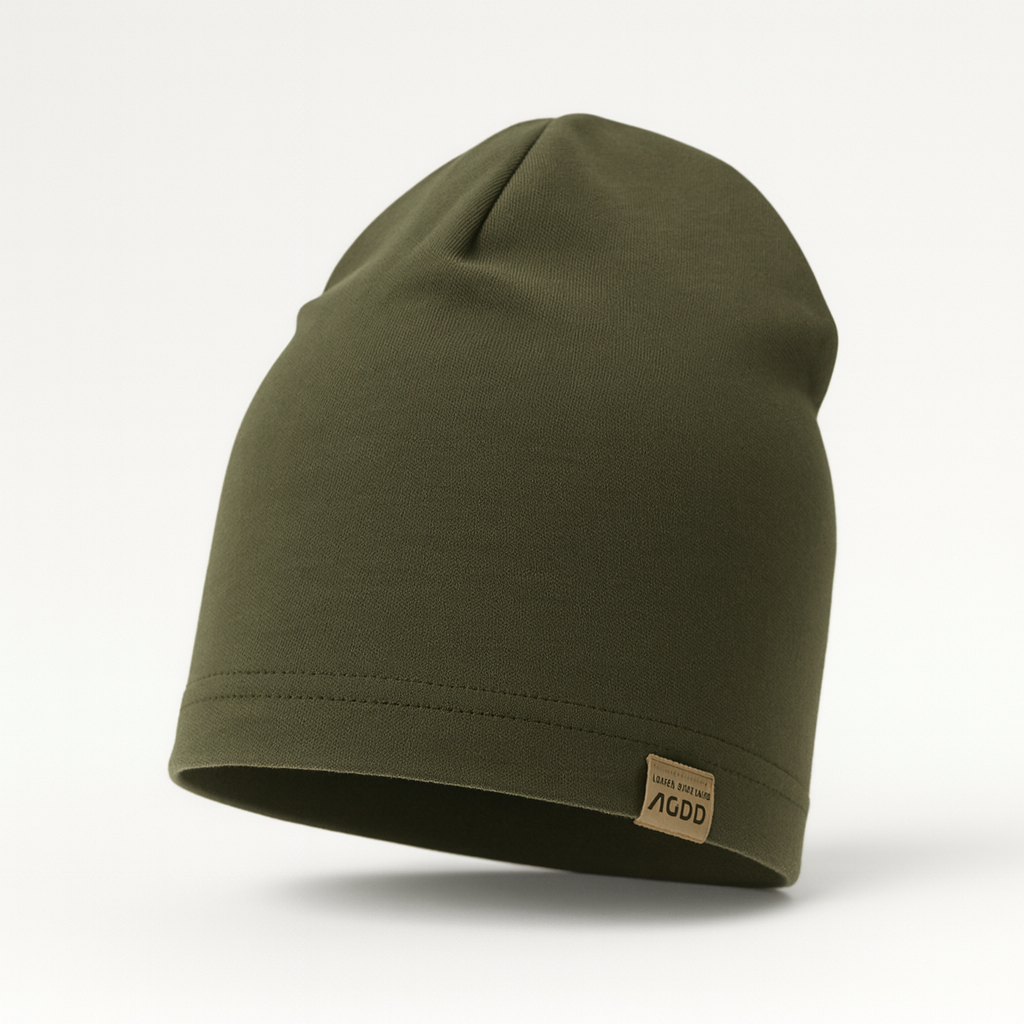 Bremus Men's Cotton Hat – Grey, Stretchy and Breathable (Spring/Autumn)